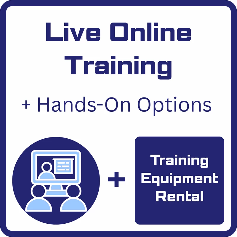 Live Online Training with Hands-On Options