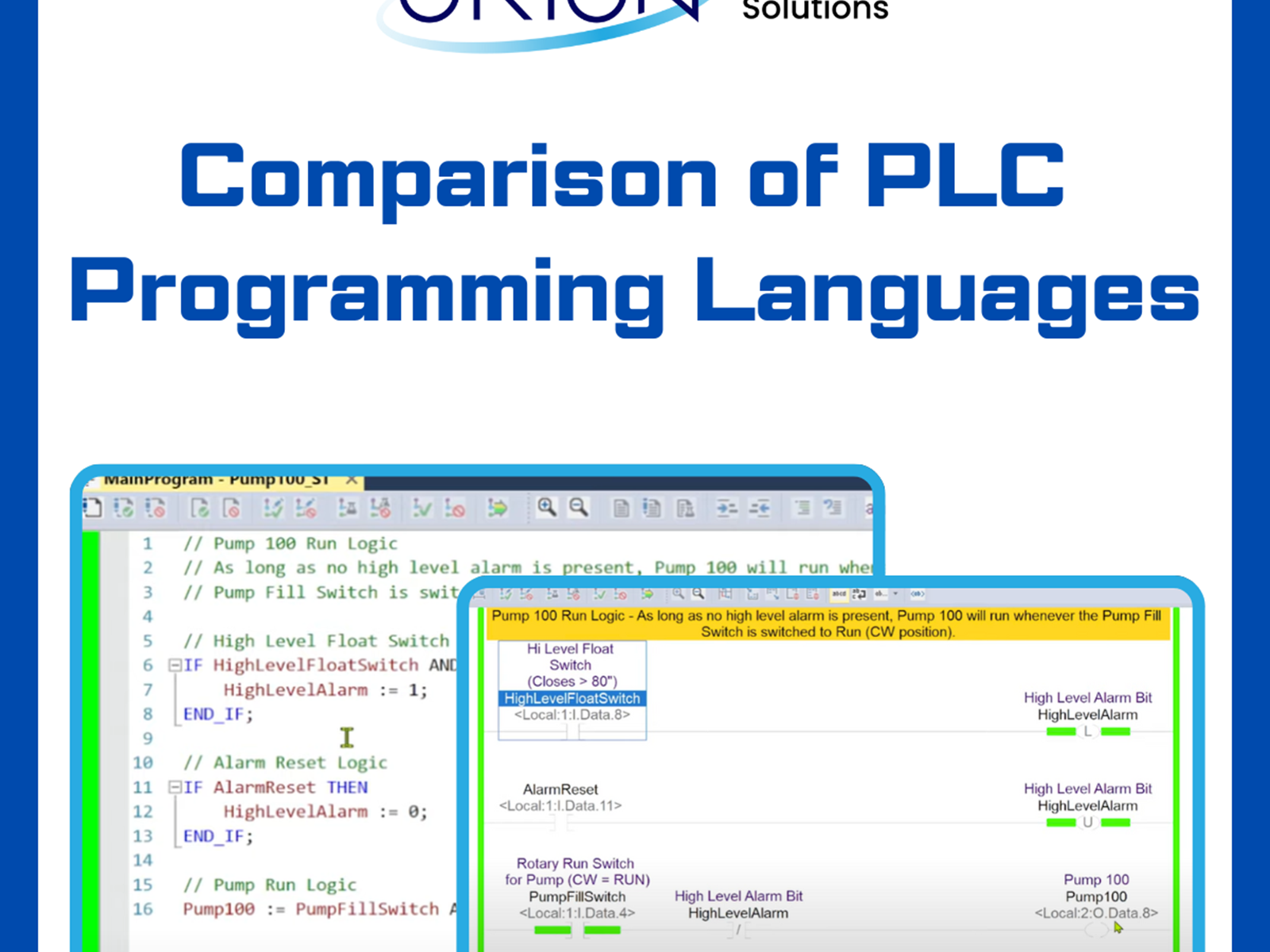 Video - Discussion of PLC Programming Languages (ST, LAD, FBD)